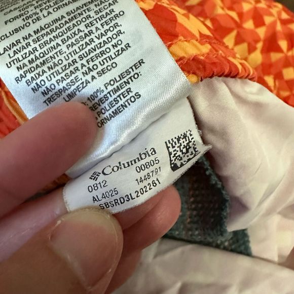 COLUMBIA Womens Argyle Print Sandy River Shorts #AL4025 Multicolor - Picture 9 of 10